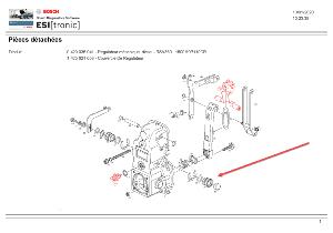 Douille EP RSV de régulateur de pompe BOSCH 1420328034